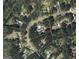 Aerial view of the home's location at 200 Whitney Way, Fayetteville, GA 30214