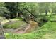 Secluded creek with lush greenery and a tranquil setting, perfect for relaxing by the water's edge at 3133 Callie Still Rd., Lawrenceville, GA 30045