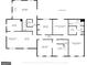 Detailed floor plan showcasing layout with living room, kitchen, bedrooms, and bathrooms with dimensions at 3133 Callie Still Rd., Lawrenceville, GA 30045
