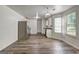 Eat-in kitchen with stainless steel appliances, and lots of natural light at 325 Espana St, South Fulton, GA 30349