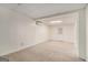 Unfinished basement space with door to the exterior at 225 S South Shore Ter, Fayetteville, GA 30214