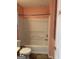 Bathroom featuring standard tub, shower and toilet at 95 Revere Turn Drive, Fairburn, GA 30213