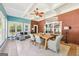 Inviting sunroom with ample seating, natural light and views of the backyard at 270 Morrow Rd, Newborn, GA 30056