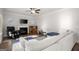 Living room with fireplace, television, and spacious seating arrangement at 1511 Arica Ave, Lawrenceville, GA 30043