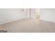 Bedroom with neutral carpet and white walls offering a tranquil space at 7222 Lacey Dr. # 127, Douglasville, GA 30134