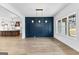 Elegant dining area with decorative wall paneling and stylish lighting at 130 Windchime Way # 9, Tyrone, GA 30290