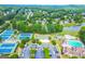 Community featuring tennis courts, pool, parking, playground, and natural surroundings at 3435 Vista Creek Dr, Dacula, GA 30019