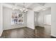 Bright dining area with a large window offering a view of the neighborhood at 1809 Quaker, Hampton, GA 30228