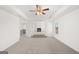 Bright and airy sitting room with fireplace and tray ceilings at 1809 Quaker, Hampton, GA 30228