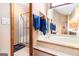 Bathroom featuring a soaking tub and separate shower at 275 Brandon Mill Cir, Fayetteville, GA 30214