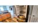 Kitchen interior featuring a stainless steel refrigerator at 1762 Wood Stork Drive, Hampton, GA 30228