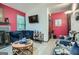 The comfortable living room is filled with light and has easy access to the front door at 578 Mcgill Ne Pl # 578, Atlanta, GA 30312