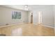 Bedroom with natural light coming in through a window and entrances to the closet and bathroom at 4954 Browns Mill Rd, Lithonia, GA 30038