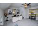 This home office is well designed with natural lighting and is well suited for productivity at 457 Paynes Lake Rd, Carrollton, GA 30116