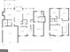 First and second floor plan with dimensions at 3707 Lance Bluff Ln, Duluth, GA 30097