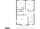 Second floor plan of a home at 3707 Lance Bluff Ln, Duluth, GA 30097
