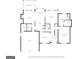 First floor plan showcasing the layout of the home at 3707 Lance Bluff Ln, Duluth, GA 30097