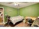Bedroom with exercise bike at 70 Summer Walk Dr, Covington, GA 30016