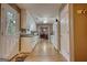 The kitchen offers lots of storage and white cabinets at 70 Summer Walk Dr, Covington, GA 30016