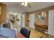 The office can be used as a guest bedroom or rec room at 70 Summer Walk Dr, Covington, GA 30016