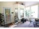 Bright sunroom featuring multiple windows and door, offering ample natural light and outdoor views at 300 Cloverwood Dr, Fayetteville, GA 30215