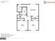 Second floor plan featuring bedrooms, closets, linen, and bathrooms at 1102 Tony Valley Se Dr, Conyers, GA 30013