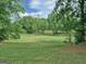 Scenic golf course view with lush green grass, mature trees, and a clear blue sky, perfect for a relaxing day of golf at 205 Somerset Ct, Mcdonough, GA 30253