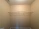 A spacious closet with shelving perfect for optimal organization and storage at 257 Juliet Dr, Hampton, GA 30228