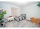 bedroom with neutral walls and carpet creates a cozy and inviting space at 105 Greenfield Cir, Fayetteville, GA 30215