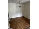 Inviting dining room featuring wood flooring and ample space for Gathering meals and gatherings at 621 Ridge Creek Dr, Clarkston, GA 30021