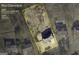 Aerial view of the property at 3924 Lorien Way NW Kennesaw, GA 30152 showing the approximate lot lines and surrounding area at 3924 Lorien Nw Way, Kennesaw, GA 30152