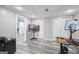 Finished basement with office and media area at 3924 Lorien Nw Way, Kennesaw, GA 30152