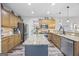 Spacious kitchen with granite countertops, stainless steel appliances, and custom cabinetry at 3924 Lorien Nw Way, Kennesaw, GA 30152