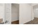 Spacious walk-in closet featuring wood flooring and wire shelving, offering ample storage space at 1940 Van Allen Ct # 12, Dacula, GA 30019