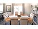 Dining room with table set for six and neutral decor at 1278 Hollingsworth Way # 39, Dacula, GA 30019