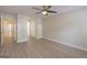 Bedroom with hardwood floors, a ceiling fan, and a closet at 701 Ridgelake Dr, Peachtree City, GA 30269