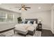 Cozy bedroom featuring a comfortable bed, stylish rug, and ample natural light at 1865 Broadwell Sw St, Atlanta, GA 30310