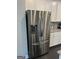 Modern stainless steel refrigerator in the kitchen at 3608 Davenport Rd, Duluth, GA 30096
