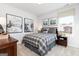 Cozy bedroom featuring stylish decor, comfortable bed, and natural light for a relaxing atmosphere at 602 Belshire Dr, Acworth, GA 30102