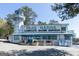 Park Marina's waterfront building features a unique lighthouse design, offering complete marine services for boaters at 602 Belshire Dr, Acworth, GA 30102