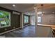 Bright and airy living area with hardwood flooring and large windows overlooking the backyard at 1772 Martin Se Pl, Smyrna, GA 30080
