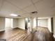 Finished basement with hard surface floors, neutral paint and new doors at 2860 Lynda Pl, Decatur, GA 30032