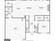 Main floor plan featuring a kitchen, dining, living, office, foyer, and garage at 5350 Woodline View Cir, Hoschton, GA 30548