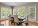 Dining room with a table, chairs, and an abundance of natural light at 719 Bethpage Dr, Mcdonough, GA 30253