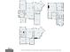 Detailed floor plan of the home's upper level, showing layout of primary bedroom, living spaces, kitchen, and garage at 719 Bethpage Dr, Mcdonough, GA 30253