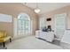 Bright office space with large windows, built-in shutters, carpet and stylish furniture at 719 Bethpage Dr, Mcdonough, GA 30253