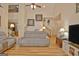 Bright living room featuring high ceilings and an open floor plan at 170 Habersham Dr, Fayetteville, GA 30214