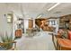 Partially finished basement offering lots of potential, including a wood-burning stove and a wet bar at 120 Tall Pine Dr, Fayetteville, GA 30214