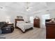 Spacious main bedroom with trey ceiling, neutral paint, and ample natural light at 1152 Strath Clyde Way, Mcdonough, GA 30253
