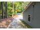 View of driveway leading to home, highlighting the landscaped surroundings and convenient access at 6026 Belle Meade Ct, Villa Rica, GA 30180